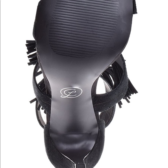 Chinese Laundry Speak Easy Suede Sandal Tassels 7 - Picture 7 of 7